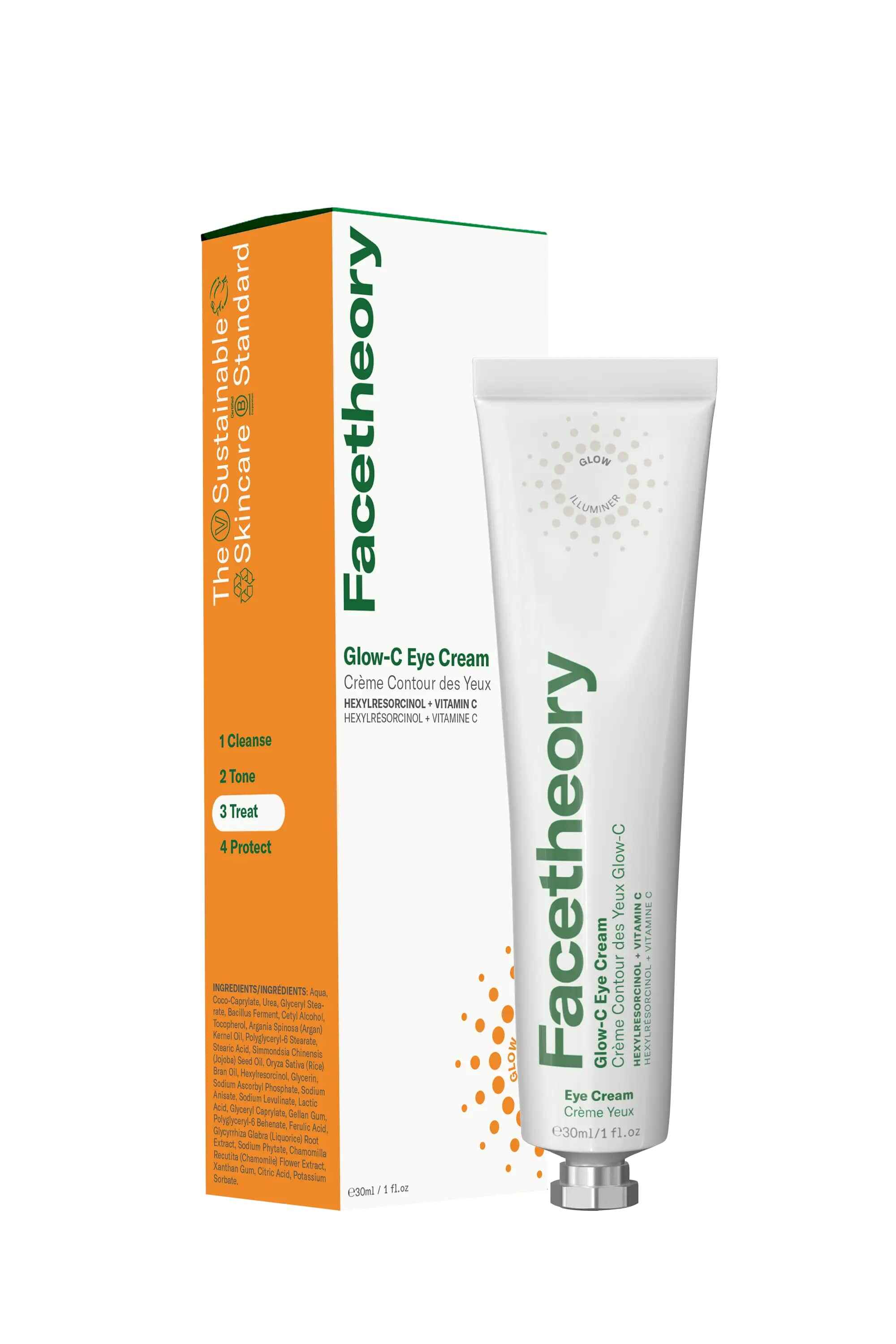 Facetheory GlowC Eye Cream.