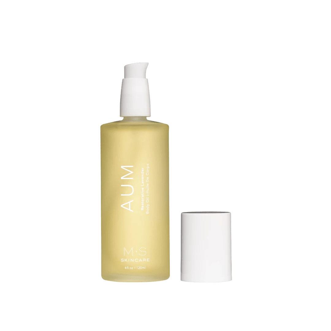 M S Skincare Aum Restorative Body Oil.