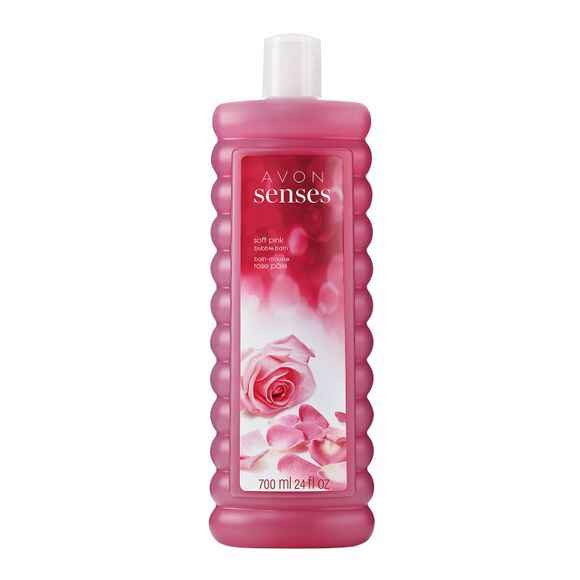 Avon Avon Senses Soft Pink Bubble Bath.