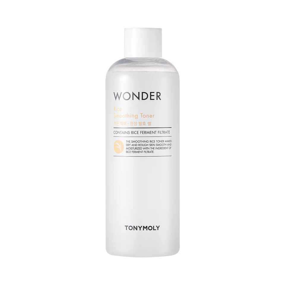 Tonymoly Wonder Rice Smoothing Toner.