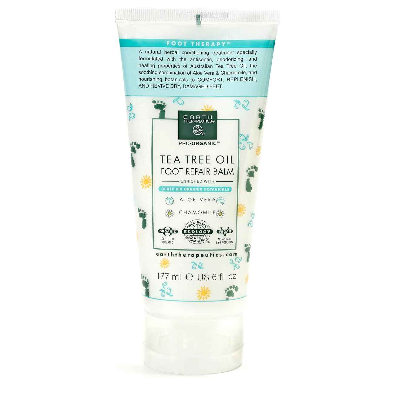 earth  Tea Tree Oil Foot Repair Balm.