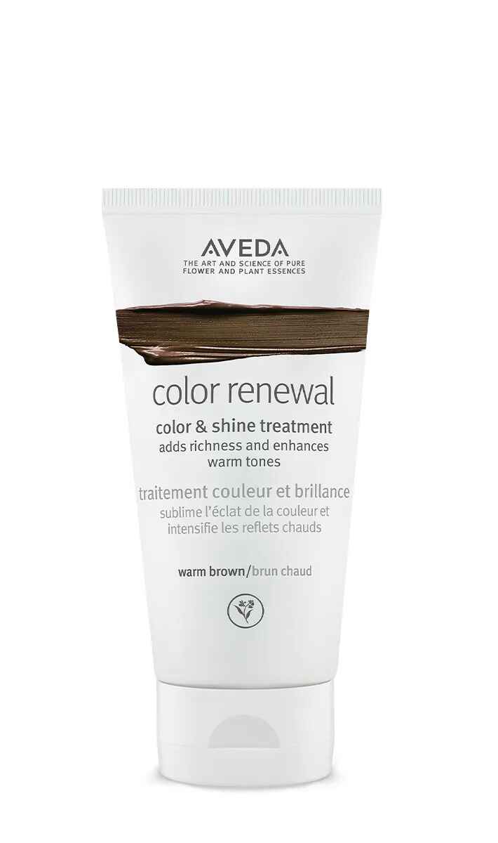 Aveda color renewal color and shine treatment.