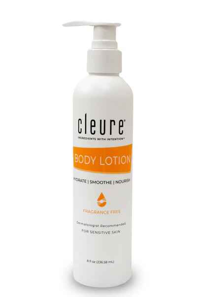 Cleure Body Lotion - Sensitive Normal to Dry Skin.