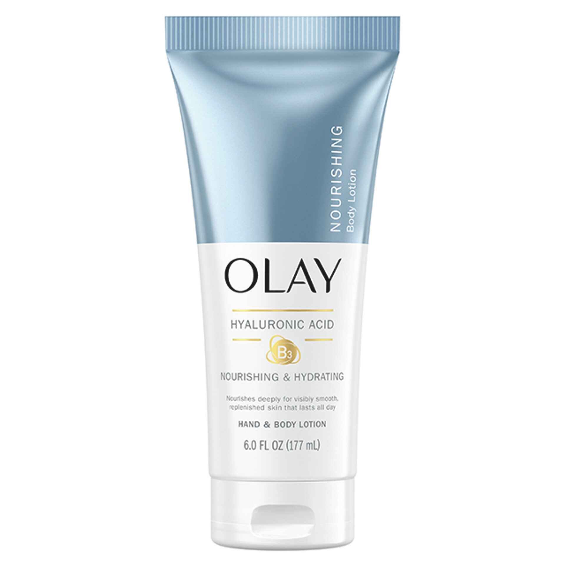 Olay Nourishing Hydrating HAND BODY LOTION Hyaluronic Acid.