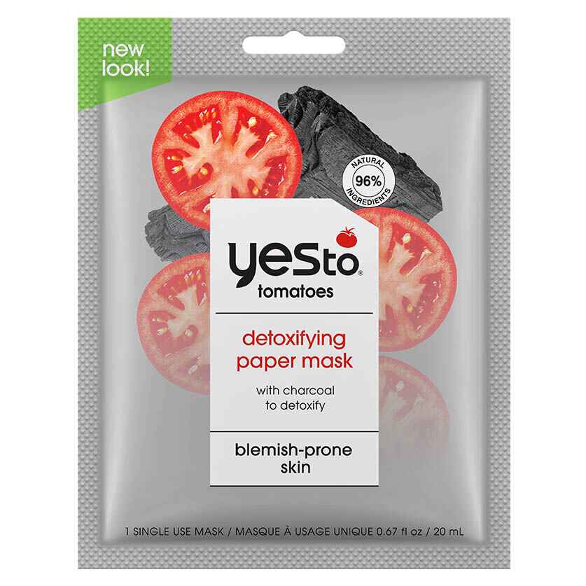 Yes to Tomatoes Detoxifying Paper Mask Single Use.