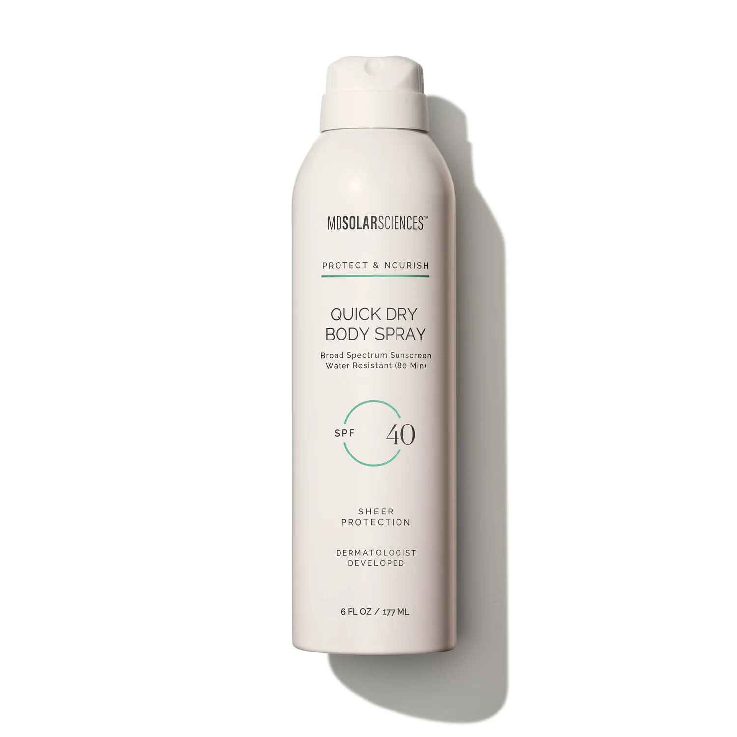 Md Solar Sciences Quick Dry Body Spray SPF 40.