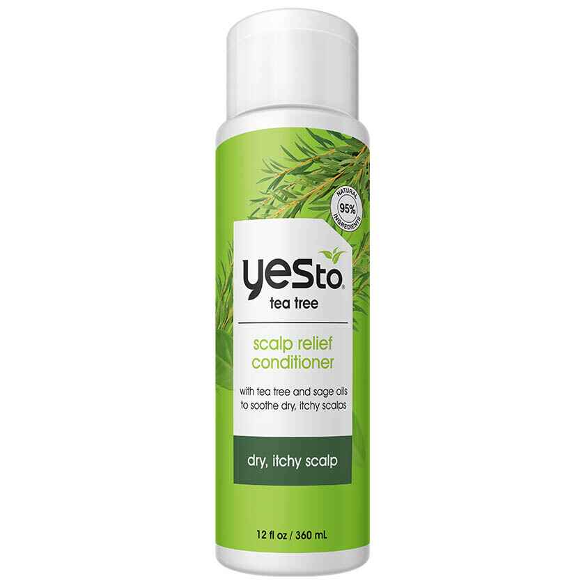 Yes to Tea Tree Scalp Relief Conditioner.
