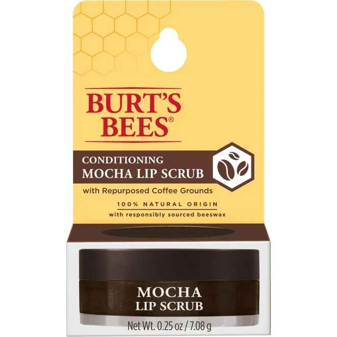 Burt's Bees Conditioning Mocha Lip Scrub.