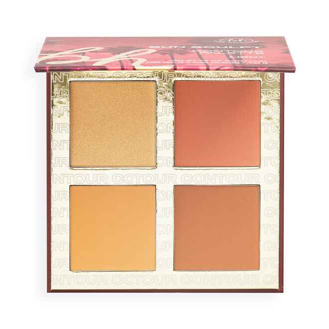 Revolution beauty BH Sun Sculpt Contour Quad Palette Light.