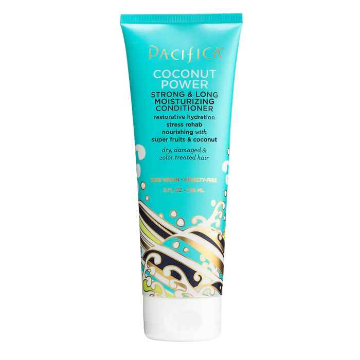 Pacifica Coconut Power Strong and Long Moisturizing Conditioner.