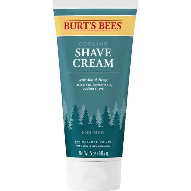 Burt's Bees Men's Cooling Shave Cream.