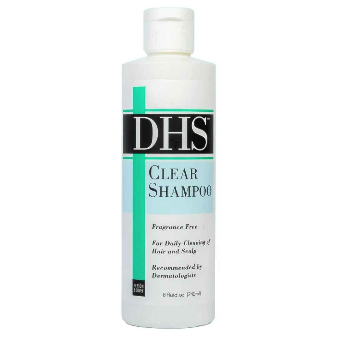 Person Covey Inc DHS Clear Shampoo.