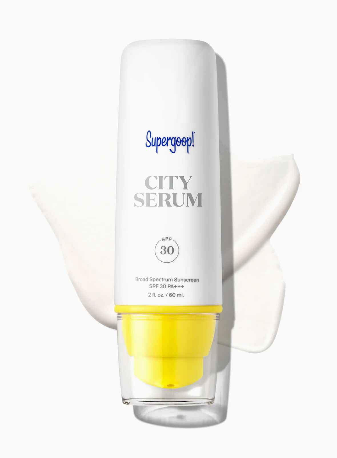 Supergoop City Sunscreen Serum SPF 30.