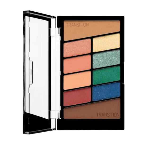 WET N WILD COLOR ICON 10 PAN EYESHADOW PALETTE STOP PLAYING SAFE.