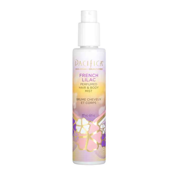 Pacifica French Lilac Perfumed Hair Body Mist.