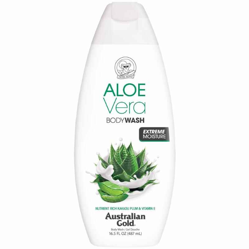 Australian gold ALOE VERA BODY WASH.