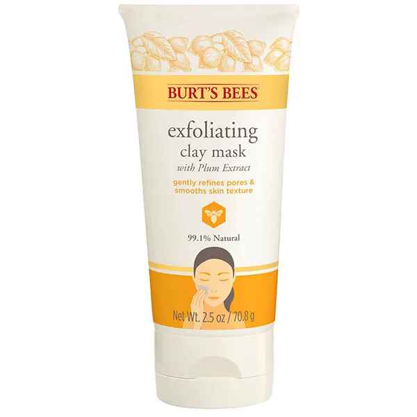 Burt's Bees Exfoliating Clay Mask.