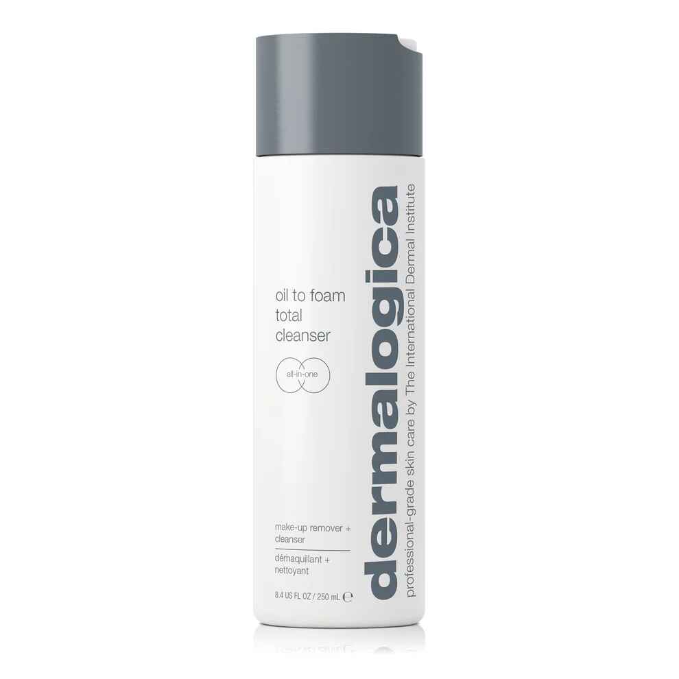 Dermalogica oil to foam total cleanser.