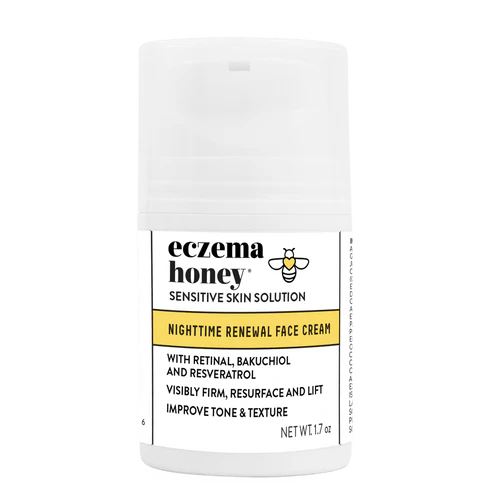 EH Eczema Honey Concentrated Nighttime Renewal Face Cream.