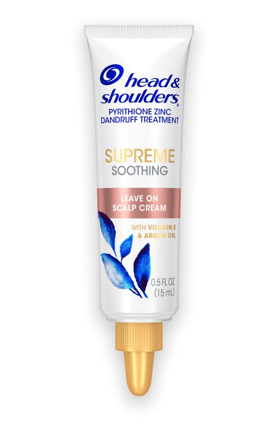 Head and shoulders SUPREME SOOTHING LEAVE ON SCALP CREAM TREATMENT.