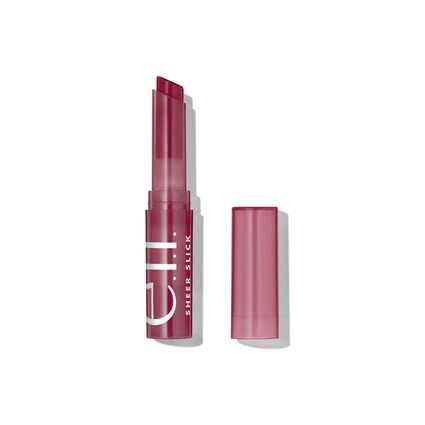 elf cosmetics Sheer Slick Lipstick Black Cherry.