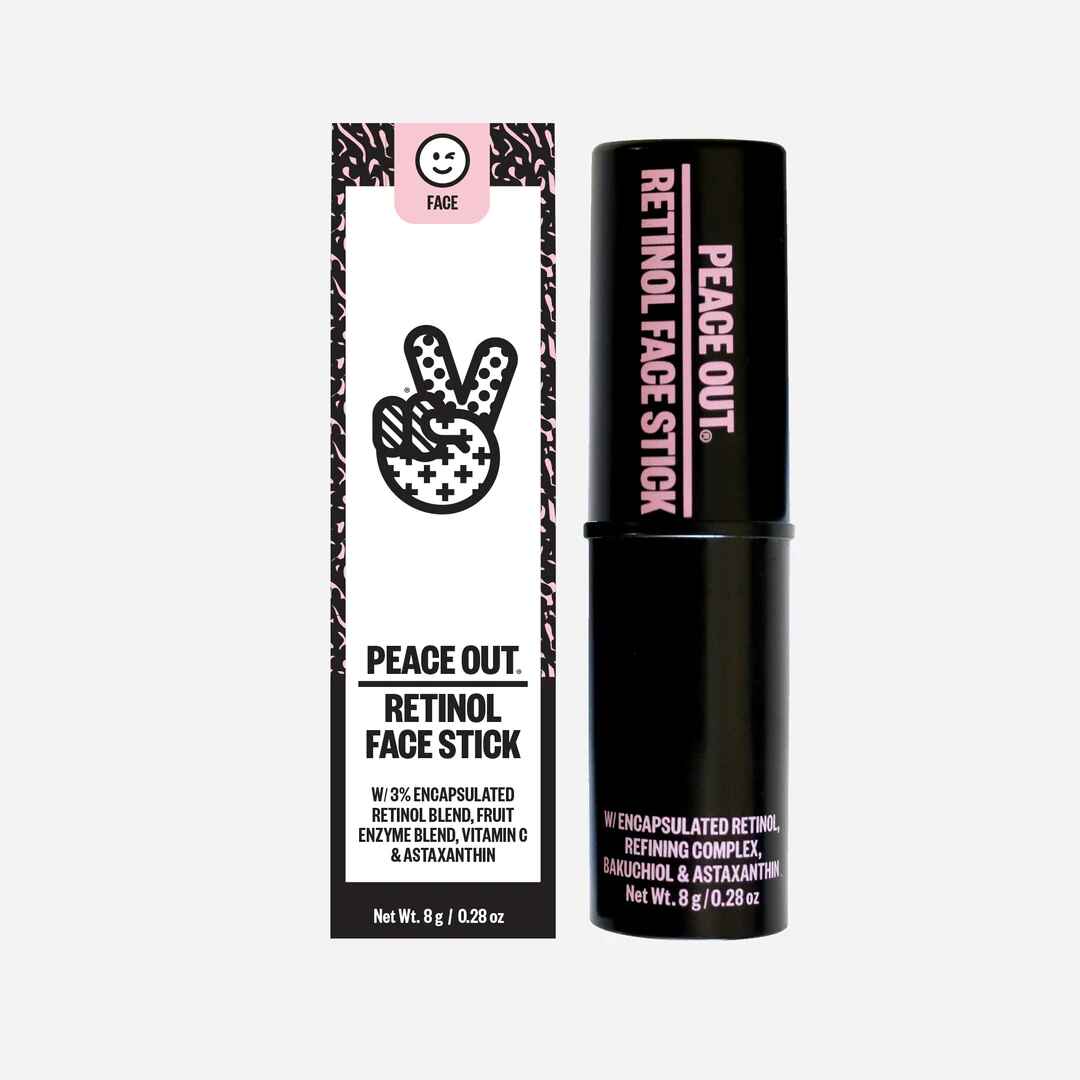 Peace Out RETINOL FACE STICK.