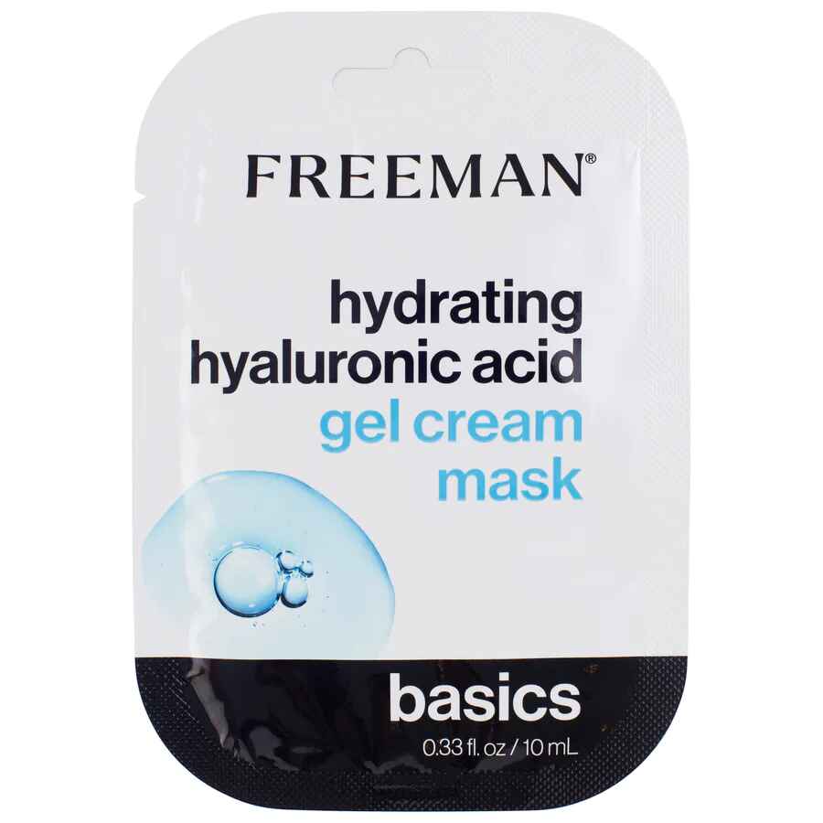 Freeman Basics Hydrating Hyaluronic Acid Gel Cream Mask.