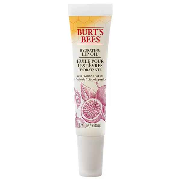 Burt's Bees Hydrating Lip Oil with Passion Fruit Oil.