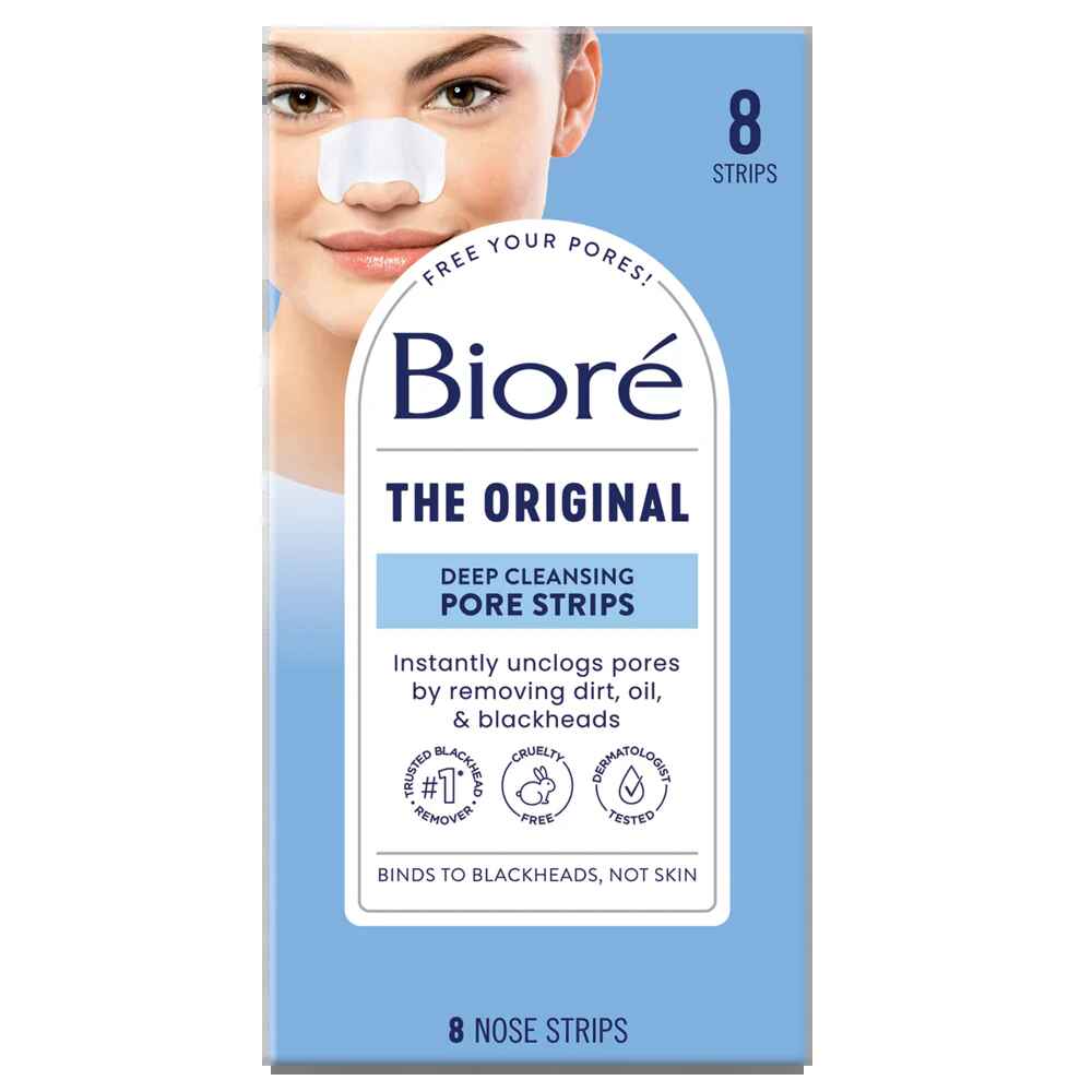biore THE ORIGINAL DEEP CLEANSING PORE STRIPS.