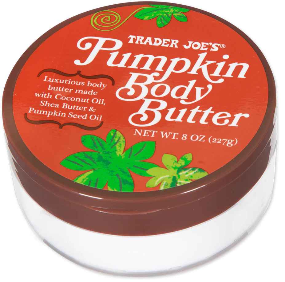 Trader Joes Pumpkin Body Butter.