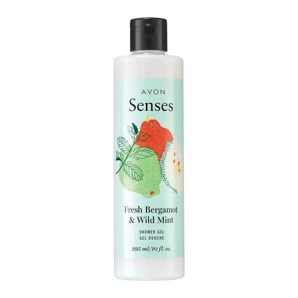 Avon Avon Senses Fresh Bergamot & Wild Mint Shower Gel.