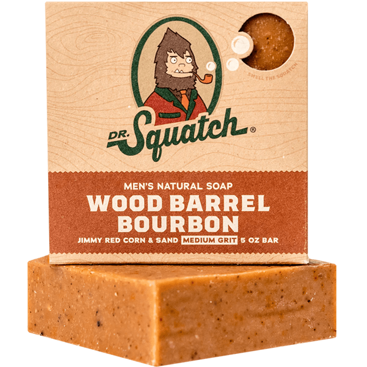 Dr Squatch WOOD BARREL BOURBON.
