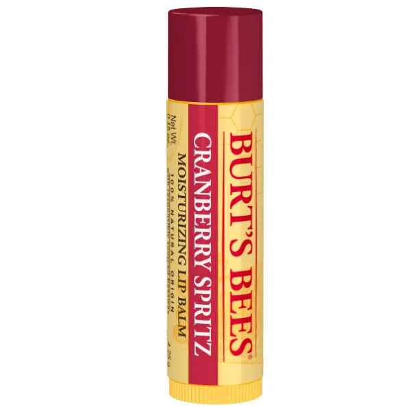 Burt's Bees Cranberry Spritz Lip Balm.