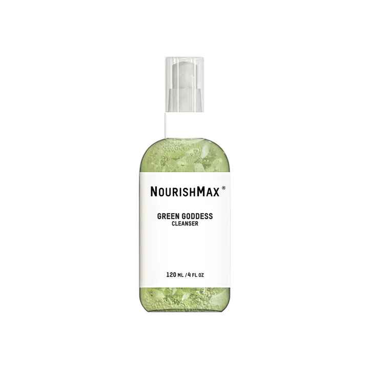 Nourish Max GREEN GODDESS JELLY PETAL FACE CLEANSER.