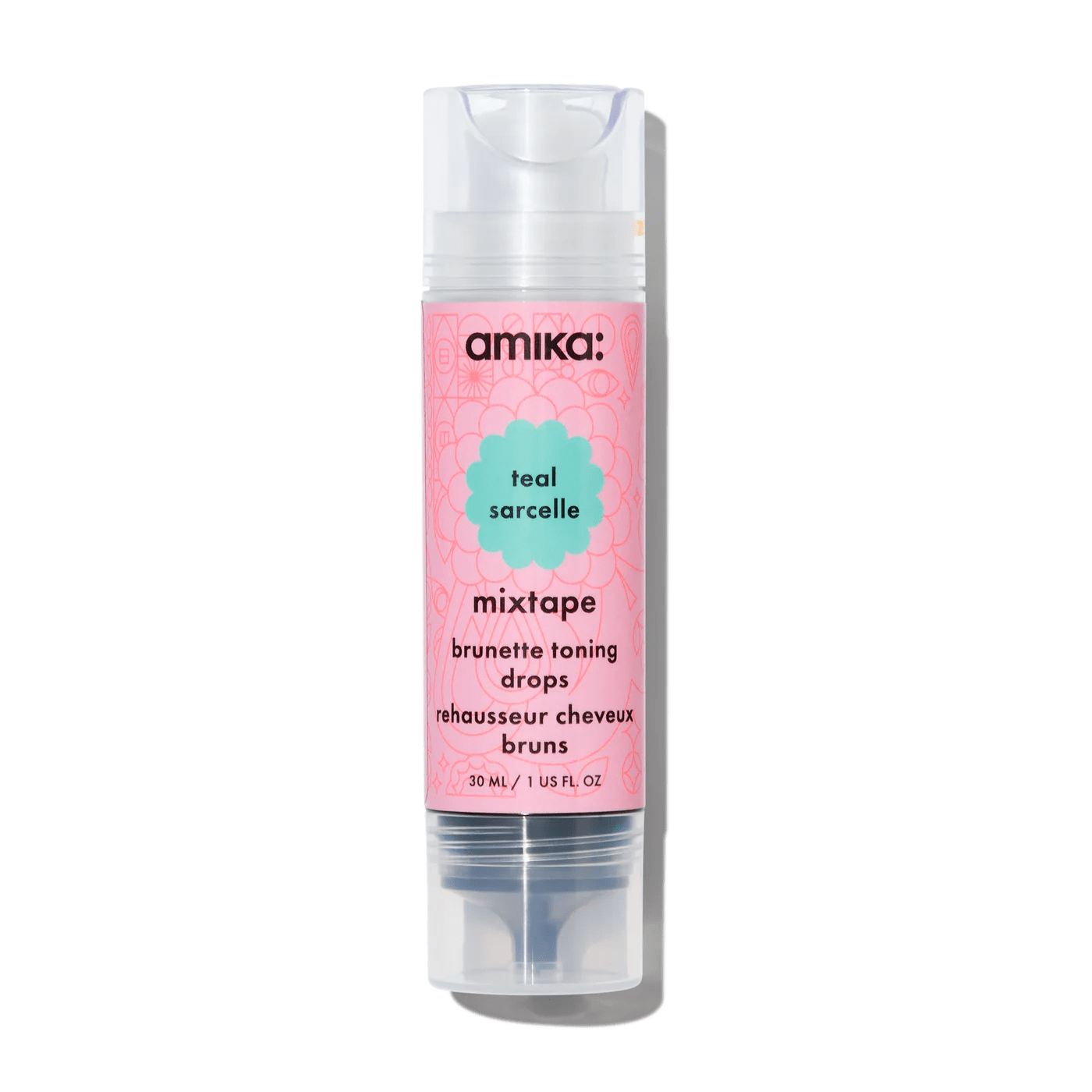 Amika Mixtape teal brunette toning drops.