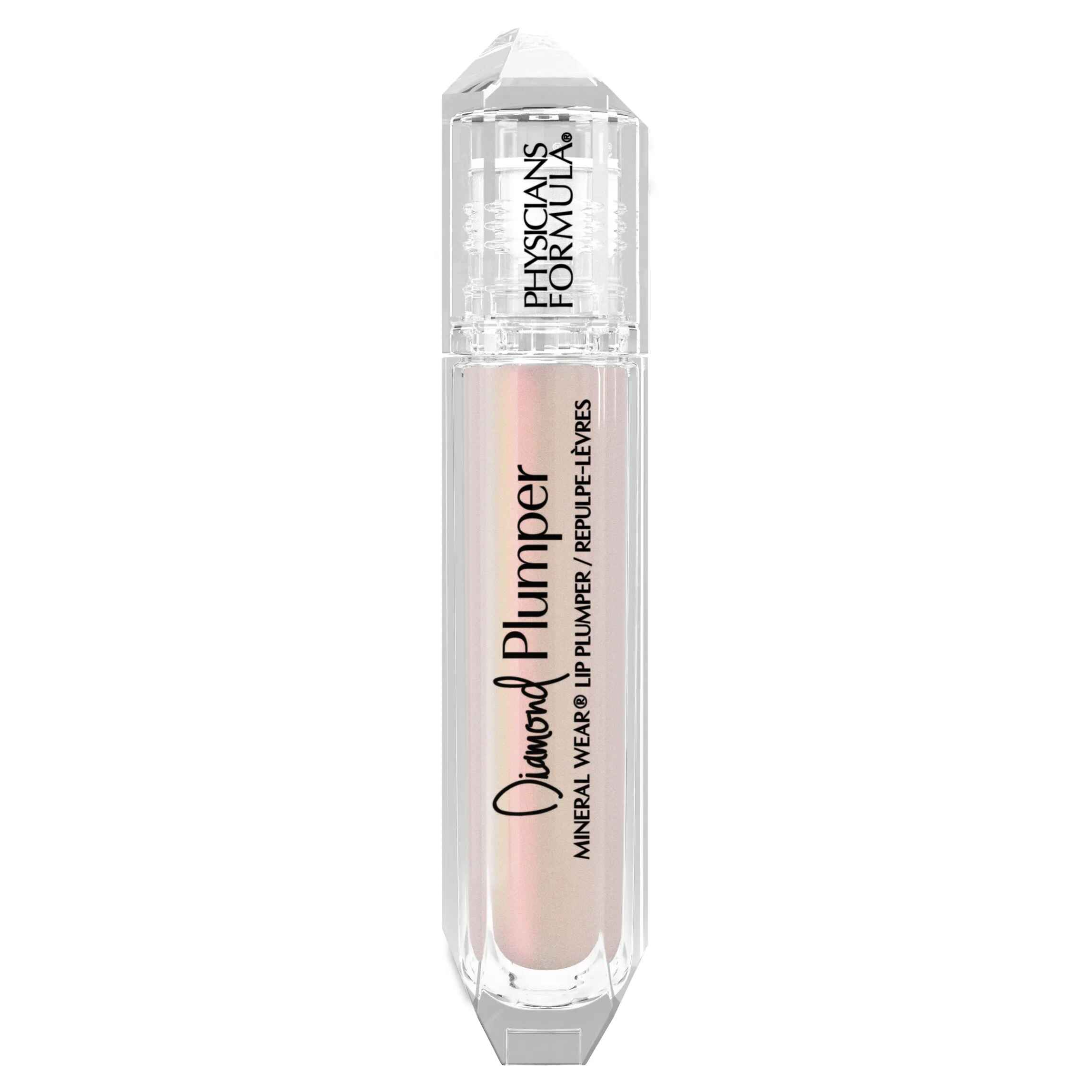Physicians Formula MINERAL WEAR DIAMOND LIP PLUMPER Light Pink Princess Cut.