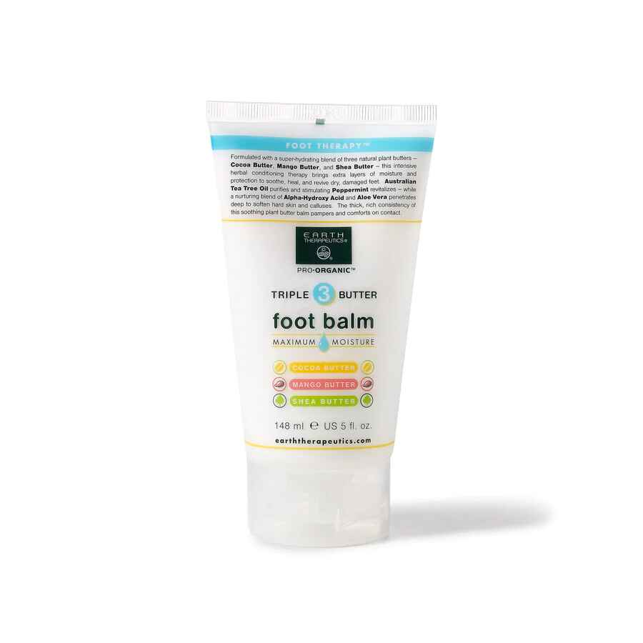 earth  Triple Butter Foot Balm.