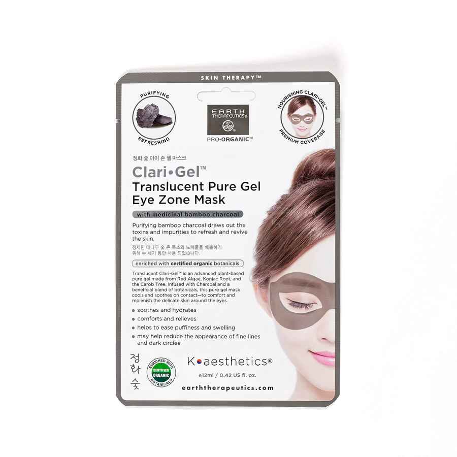 earth Clari Gel Eye Zone Mask Charcoal.