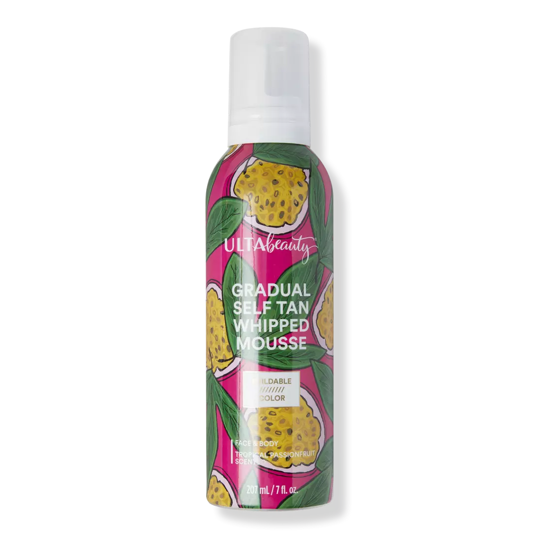 ulta Tropical Passionfruit Gradual Self Tan Whipped Mousse.