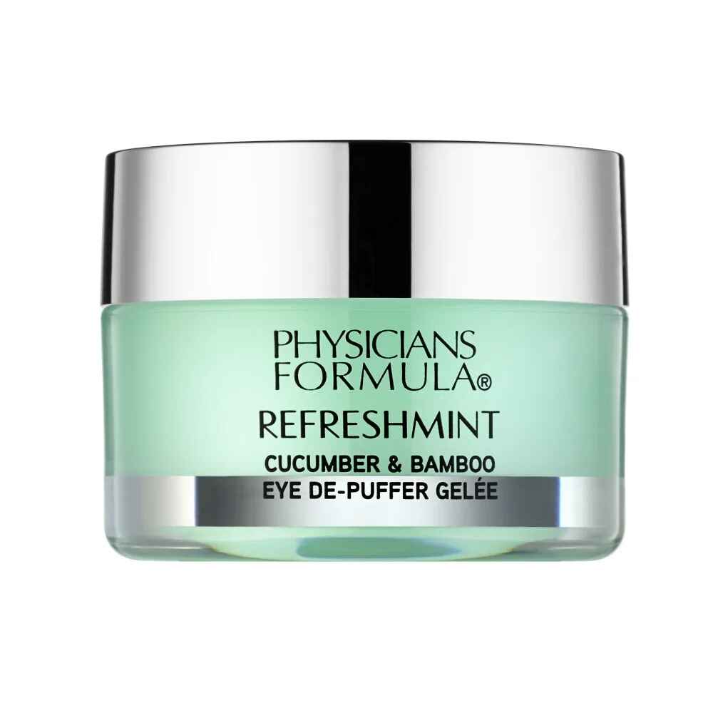 Physicians Formula REFRESHMINT CUCUMBER and BAMBOO EYE DE-PUFFER GELEE.