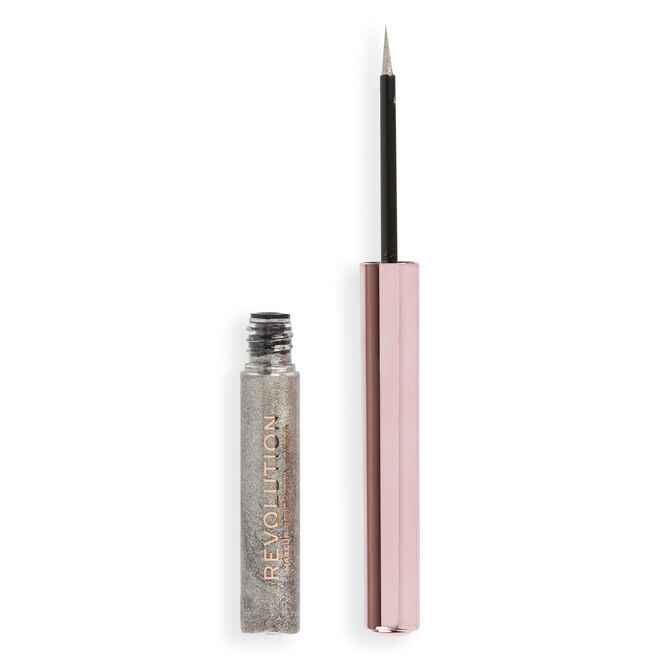 Revolution beauty Makeup Revolution Super Flick Liquid Eyeliner Silver.