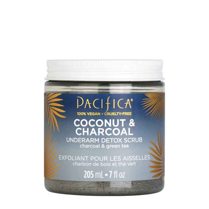 Pacifica Coconut Charcoal Underarm Detox Scrub.