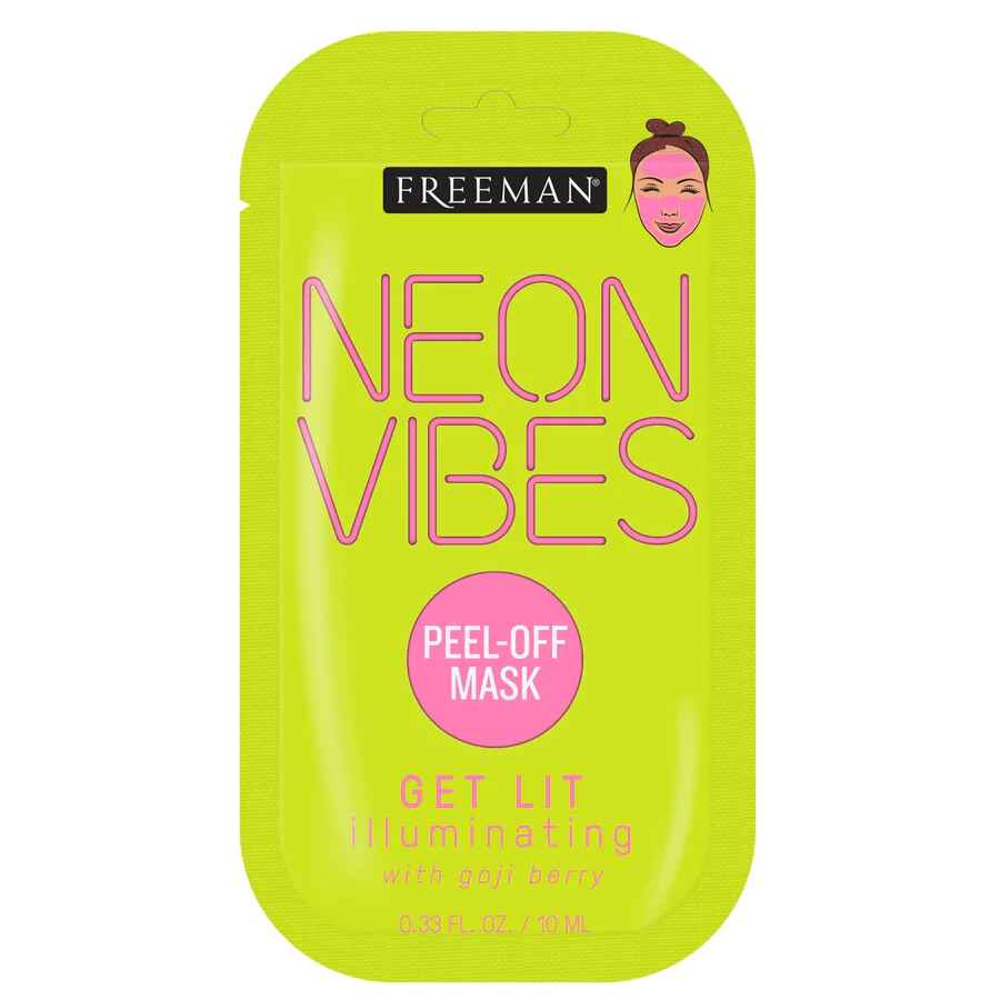 Freeman Neon Vibes Get Lit Illuminating Peel Off Mask.