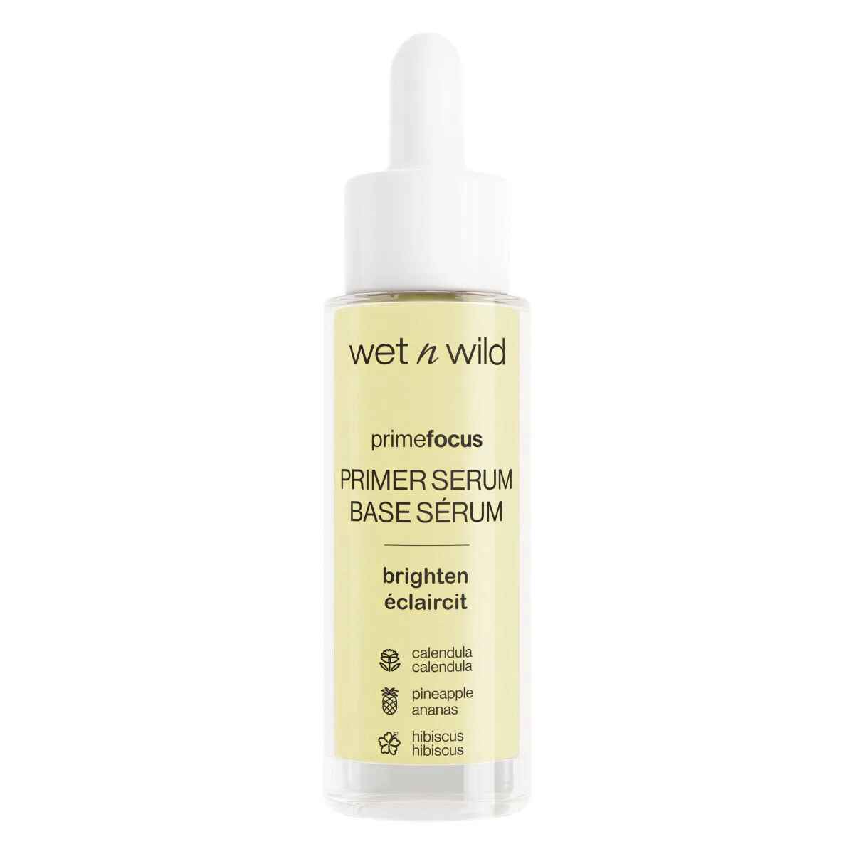 WET N WILD PRIME FOCUS BRIGHTENING PRIMER SERUM.