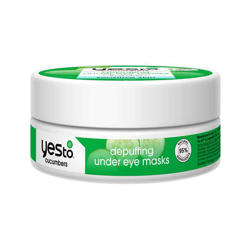 Yes to Cucumbers Depuffing Under Eye Masks.