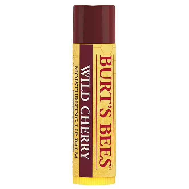 Burt's Bees Wild Cherry Lip Balm.