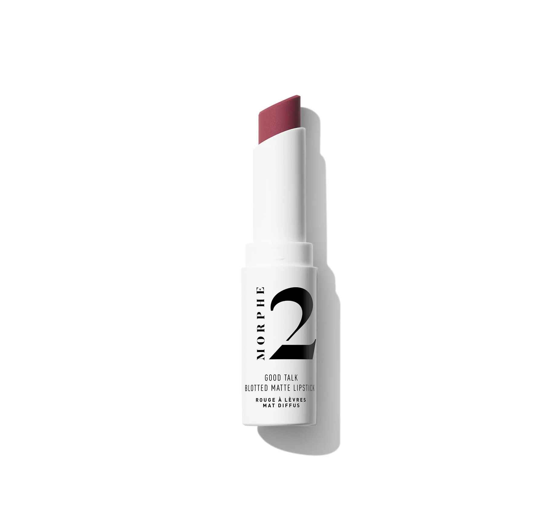 Morphe Good Talk Blotted Matte Lipstick Rebel Red.