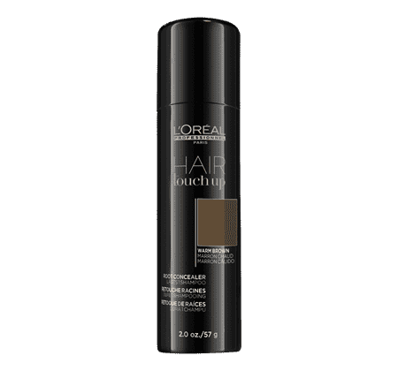 loreal proffesionels HAIR TOUCH UP WARM BROWN.