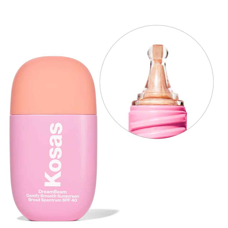 Kosas DreamBeam SPF 40 PA.