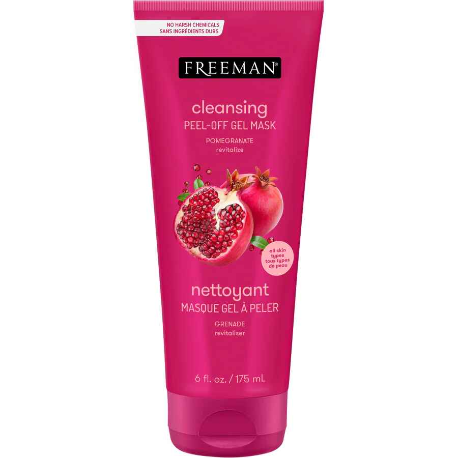 Freeman Revitalizing Pomegranate Peel Off Gel Mask.